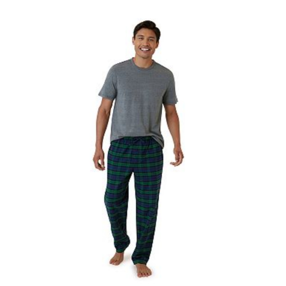 NWT Men's Eddie Bauer Cozy Cabin 2-Piece Top & Pants Lounge Set